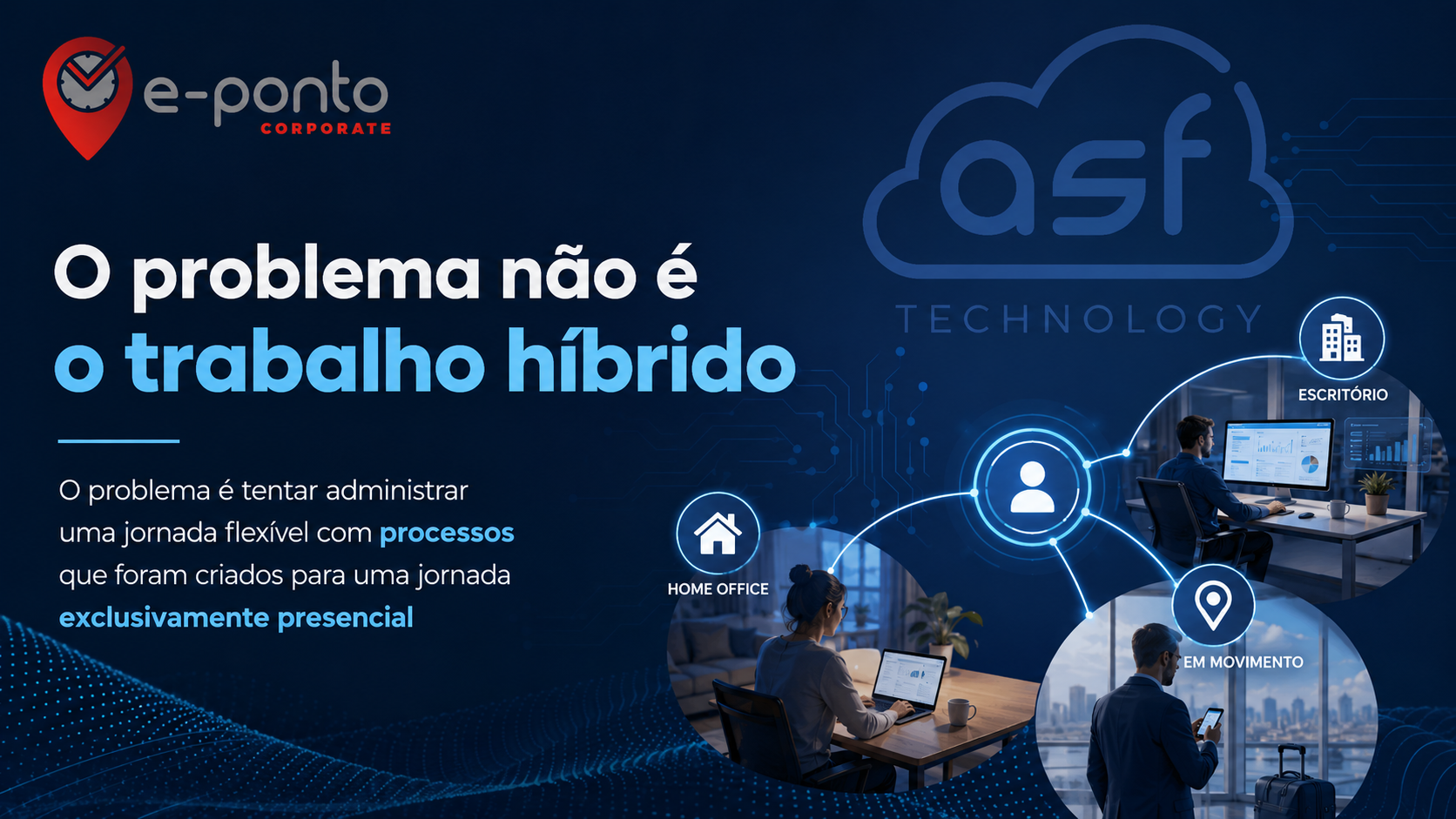 Desafios da jornada híbrida com marcações, banco de horas, justificativas e horas extras