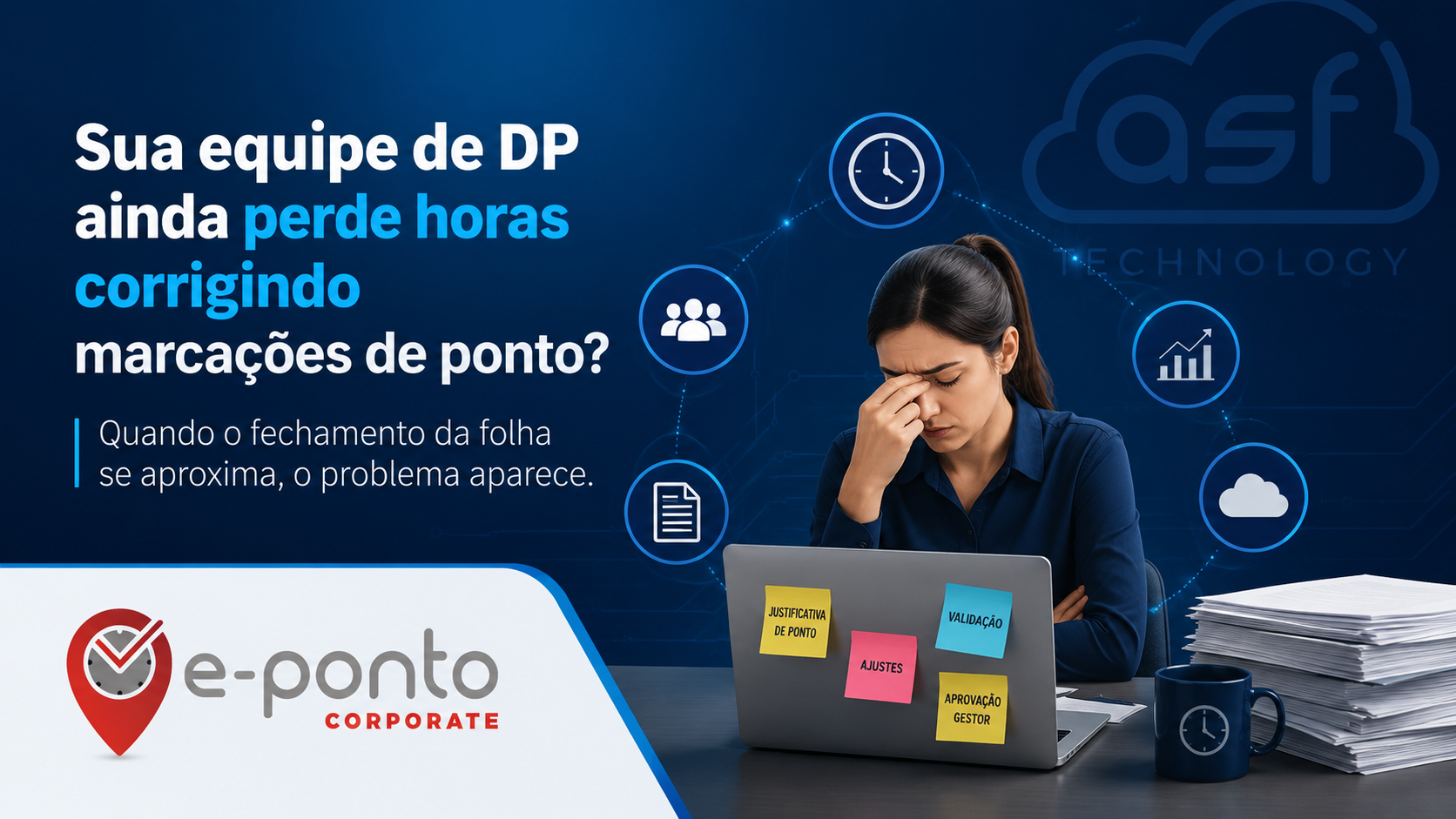 Sua equipe de DP ainda perde horas corrigindo marcações de ponto?